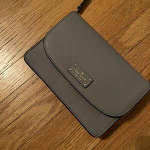 Slate grey KATE SPADE purse